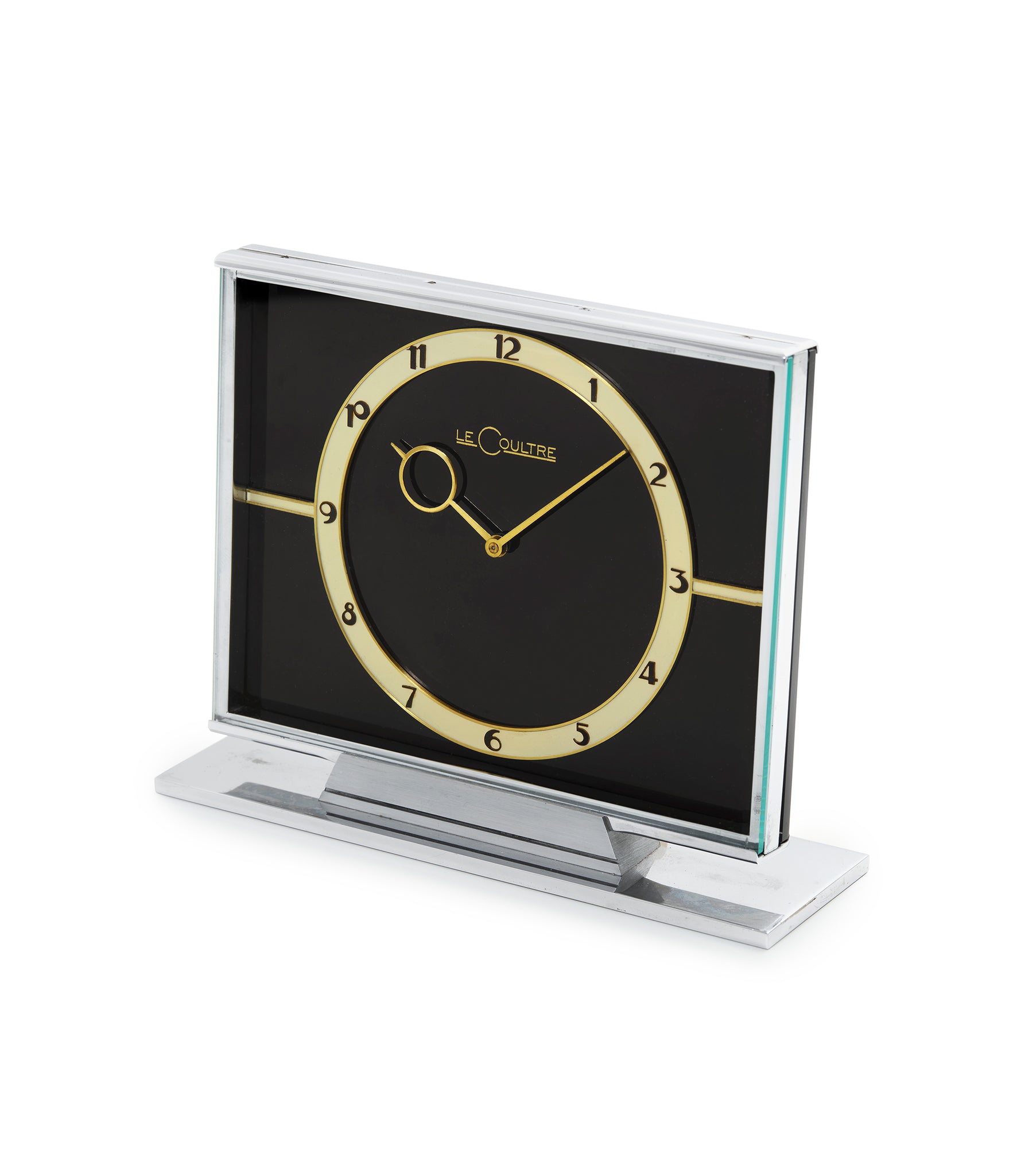 LeCoultre Art Deco clock with modernist design | Buy rare LeCoultre – A ...