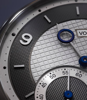 independent watchmaker Voutilainen Vingt-8  Titanium preowned watch at A Collected Man London