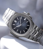 independent watchmaker Patek Philippe Nautilus 5800/1A-001 Stainless Steel preowned watch at A Collected Man London
