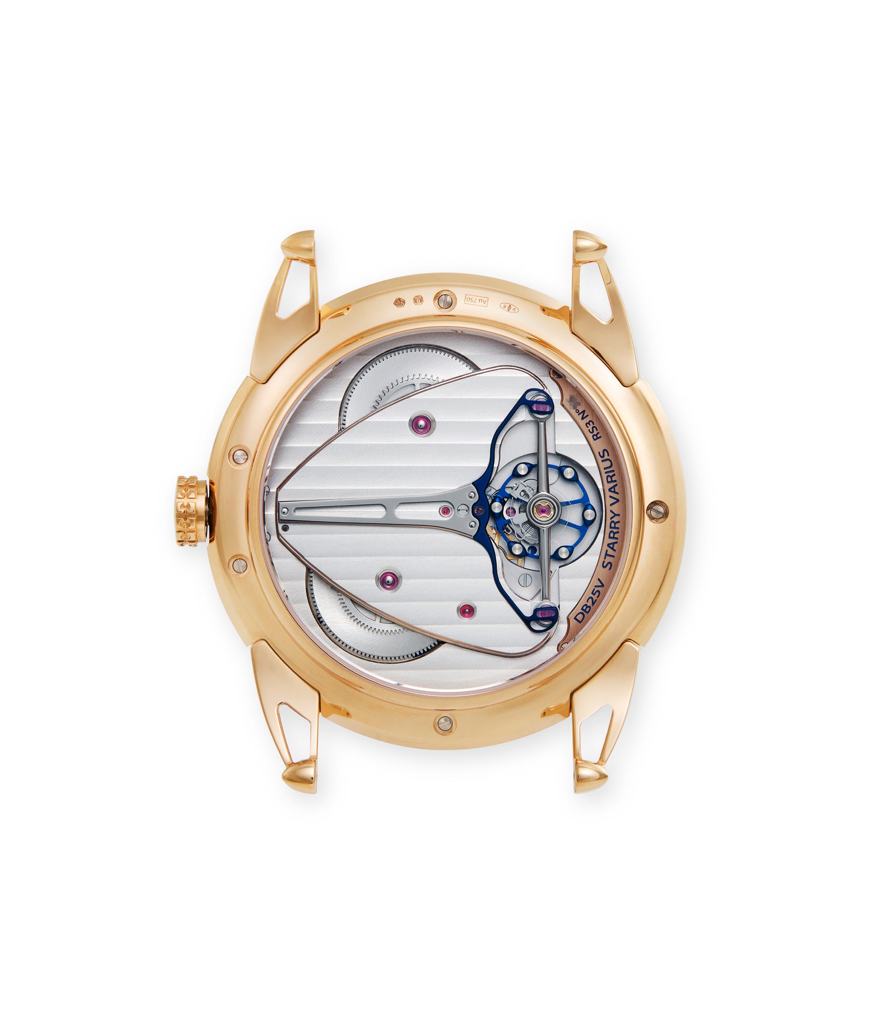 caseback De Bethune DB25 Starry Varius DB25VRS3 Rose Gold preowned watch at A Collected Man London