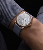 on the wrist F. P. Journe Octa Calendrier  Rose Gold preowned watch at A Collected Man London