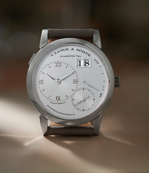 A. Lange & Söhne Lange 1 101.025 Platinum preowned watch at A Collected Man London