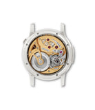 caseback Romain Gauthier Logical One MON00164 White Gold preowned watch at A Collected Man London