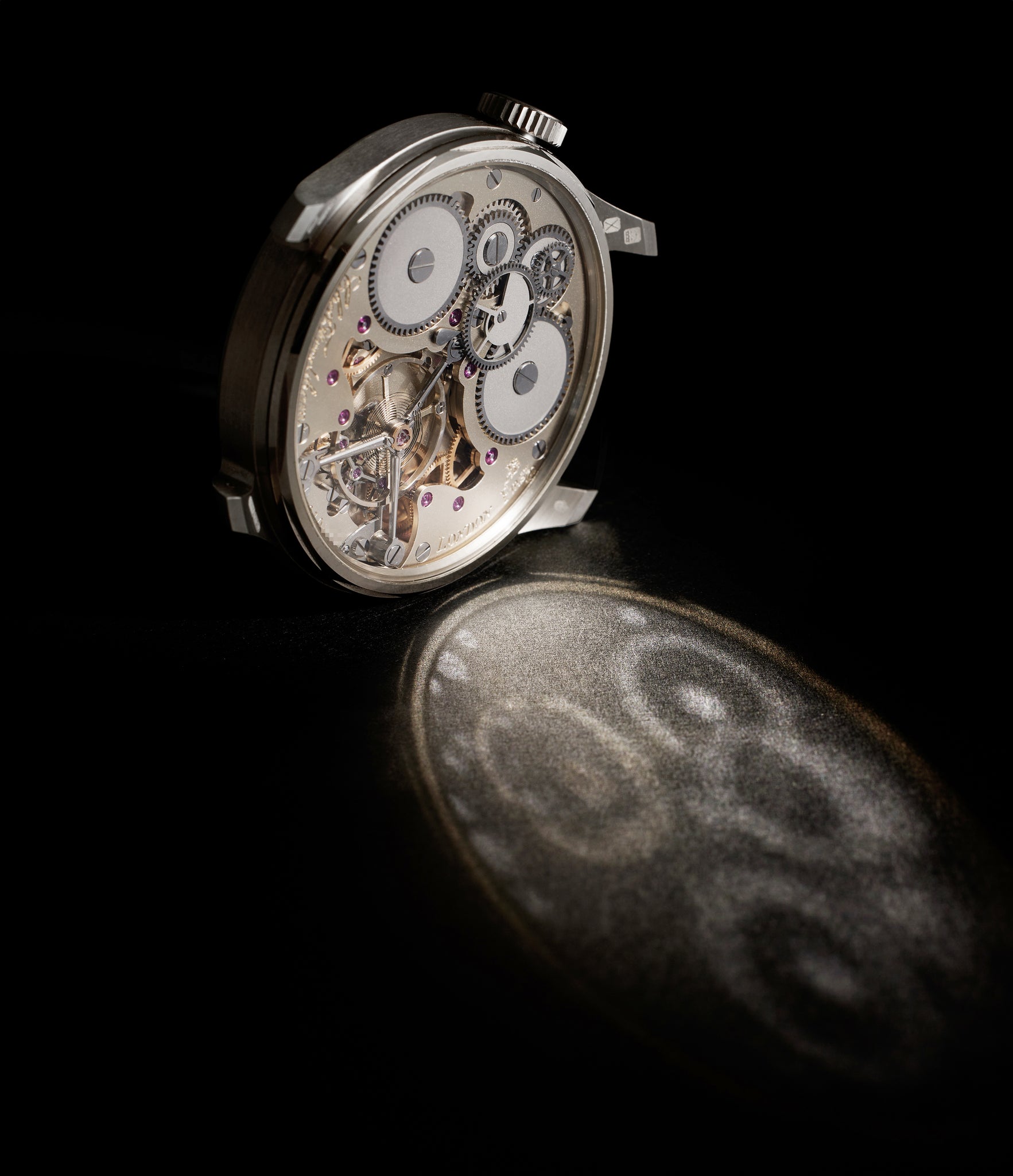 caseback Charles Frodsham Double Impulse Chronometer  White Gold preowned watch at A Collected Man London