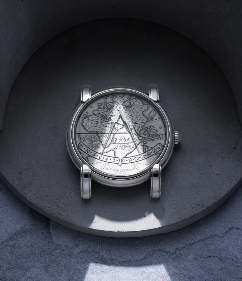 rare Vacheron Constantin Mercator 43050 Platinum preowned watch at A Collected Man London