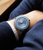 on the wrist De Bethune DB25 DB25WS3 White Gold preowned watch at A Collected Man London