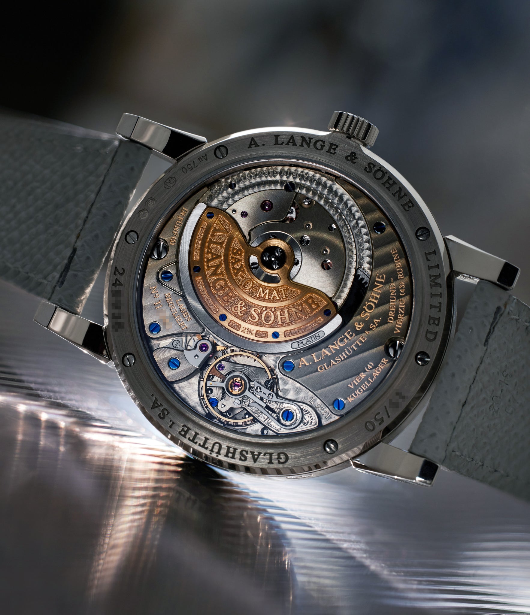 A. Lange & Söhne Langematik Perpetual Limited-Edition Blue Watches