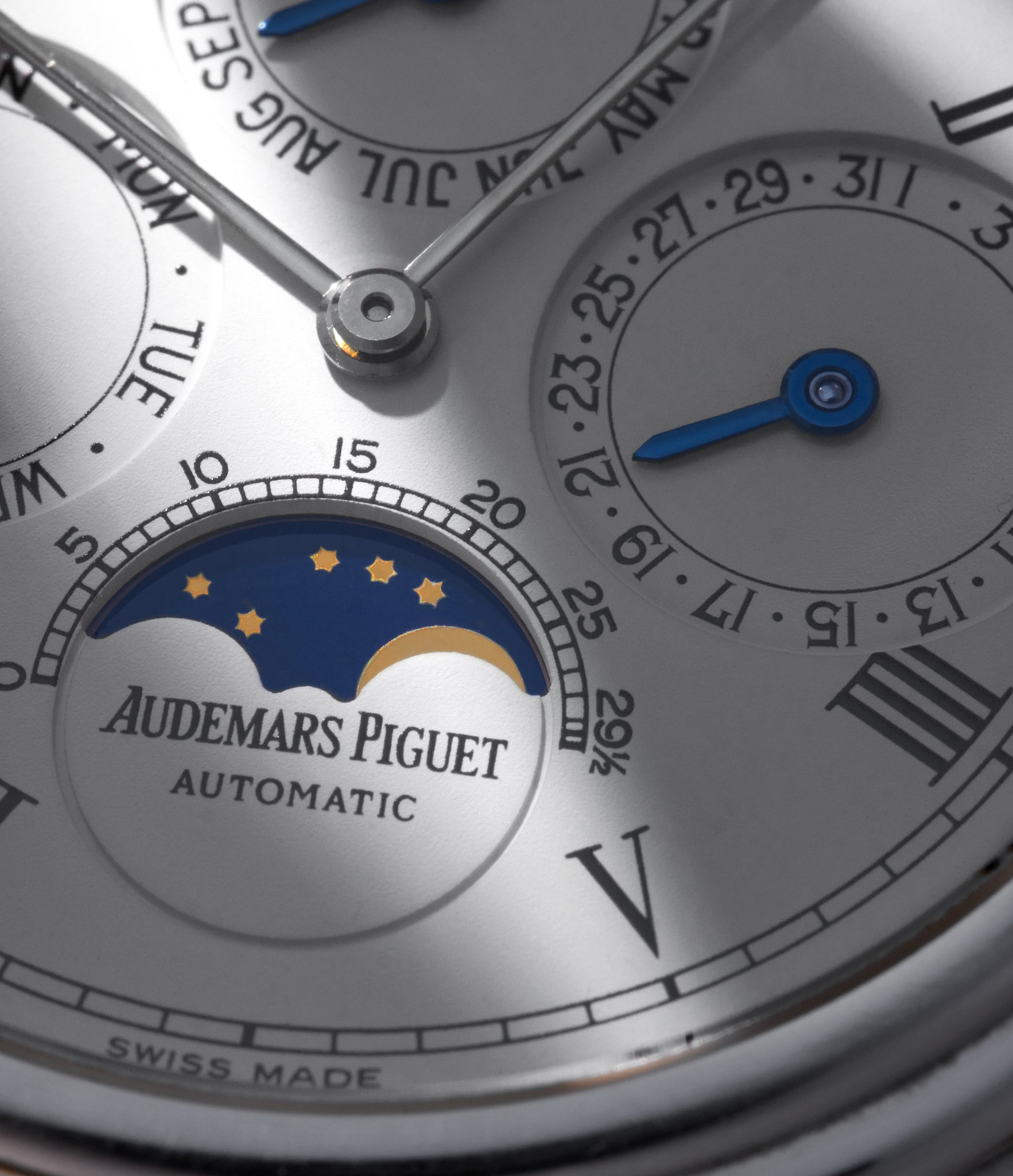 rare Audemars Piguet Perpetual Calendar 25657PT Platinum preowned watch at A Collected Man London