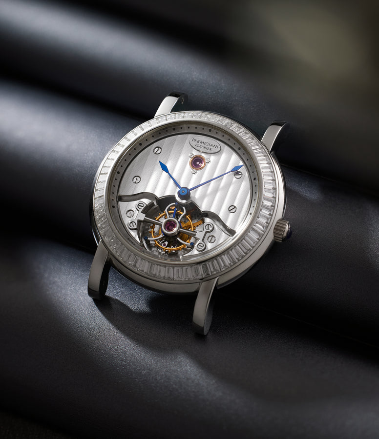 rare Parmigiani Fleurier Toric Tourbillon  Platinum preowned watch at A Collected Man London