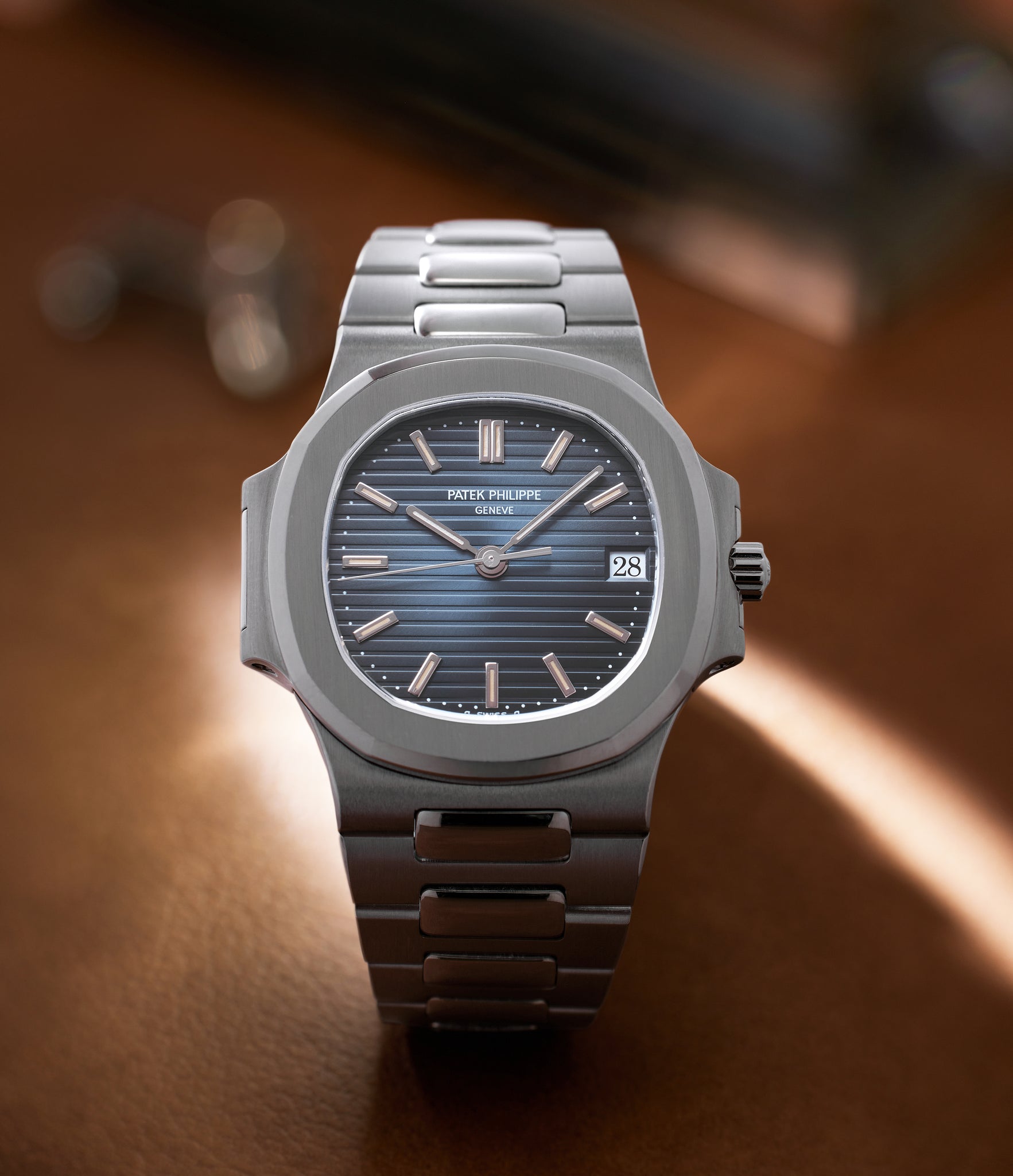 Platinum Patek Philippe Nautilus 3800/1P  preowned watch at A Collected Man London