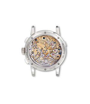 caseback A. Lange & Söhne Datograph 403.035 Platinum preowned watch at A Collected Man London