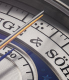 hands A. Lange & Söhne Handwerkskunst 421.048FE White Gold preowned watch at A Collected Man London