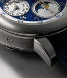 case A. Lange & Söhne Handwerkskunst 421.048FE White Gold preowned watch at A Collected Man London