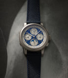 rare A. Lange & Söhne Handwerkskunst 421.048FE White Gold preowned watch at A Collected Man London