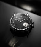 rare A. Lange & Söhne 1815 Side Step Wempe 222.049 Platinum preowned watch at A Collected Man London