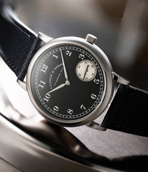 A. Lange & Söhne 1815 Side Step Wempe 222.049 Platinum preowned watch at A Collected Man London