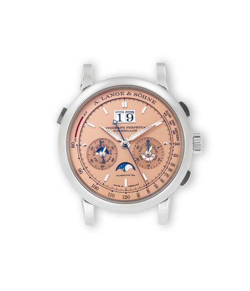 Buy A. Lange Sohne Datograph Perpetual Tourbillon Pre Owned Watch A COLLECTED MAN