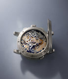 caseback A. Lange & Söhne Handwerkskunst 421.048FE White Gold preowned watch at A Collected Man London