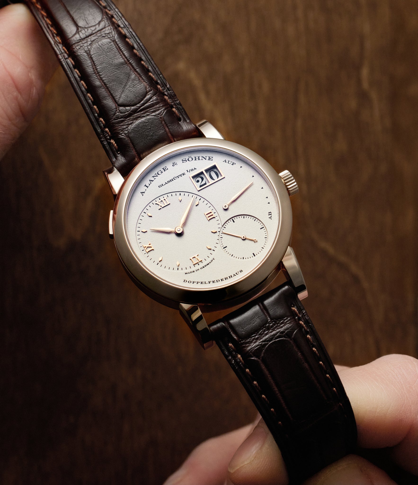 independent watchmaker A. Lange & Söhne Lange 1 101.050  preowned watch at A Collected Man London