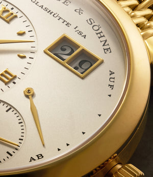 selling A. Lange & Söhne Lange 1 151.021 Yellow Gold preowned watch at A Collected Man London