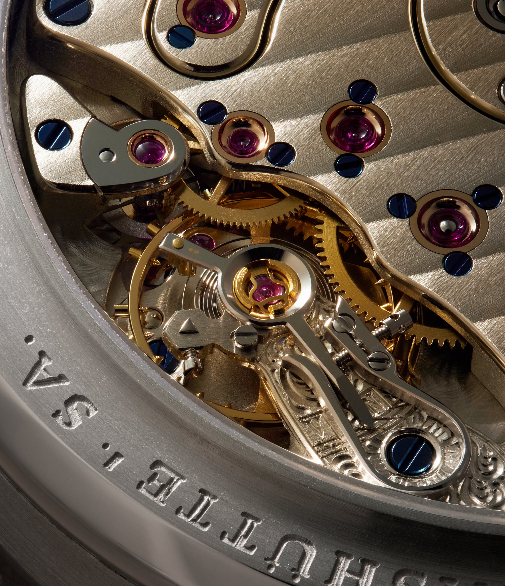 caseback A. Lange & Söhne Lange 1 151.025 Platinum preowned watch at A Collected Man London