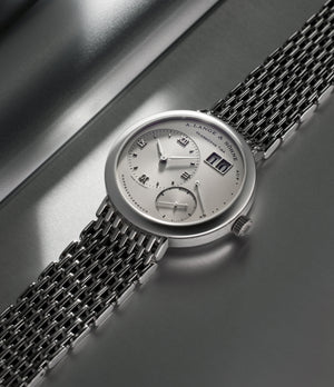 rare A. Lange & Söhne Lange 1 151.025 Platinum preowned watch at A Collected Man London
