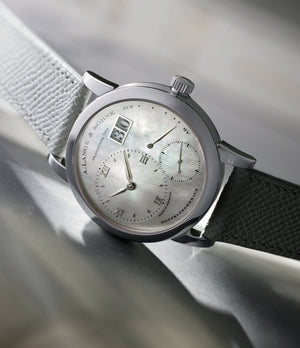 Lange 1 Soirée | 110.029 | MOP | White Gold