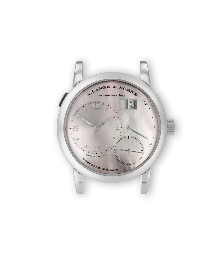 buy A. Lange & Söhne Lange 1 Soirée 110.029 White Gold preowned watch at A Collected Man London