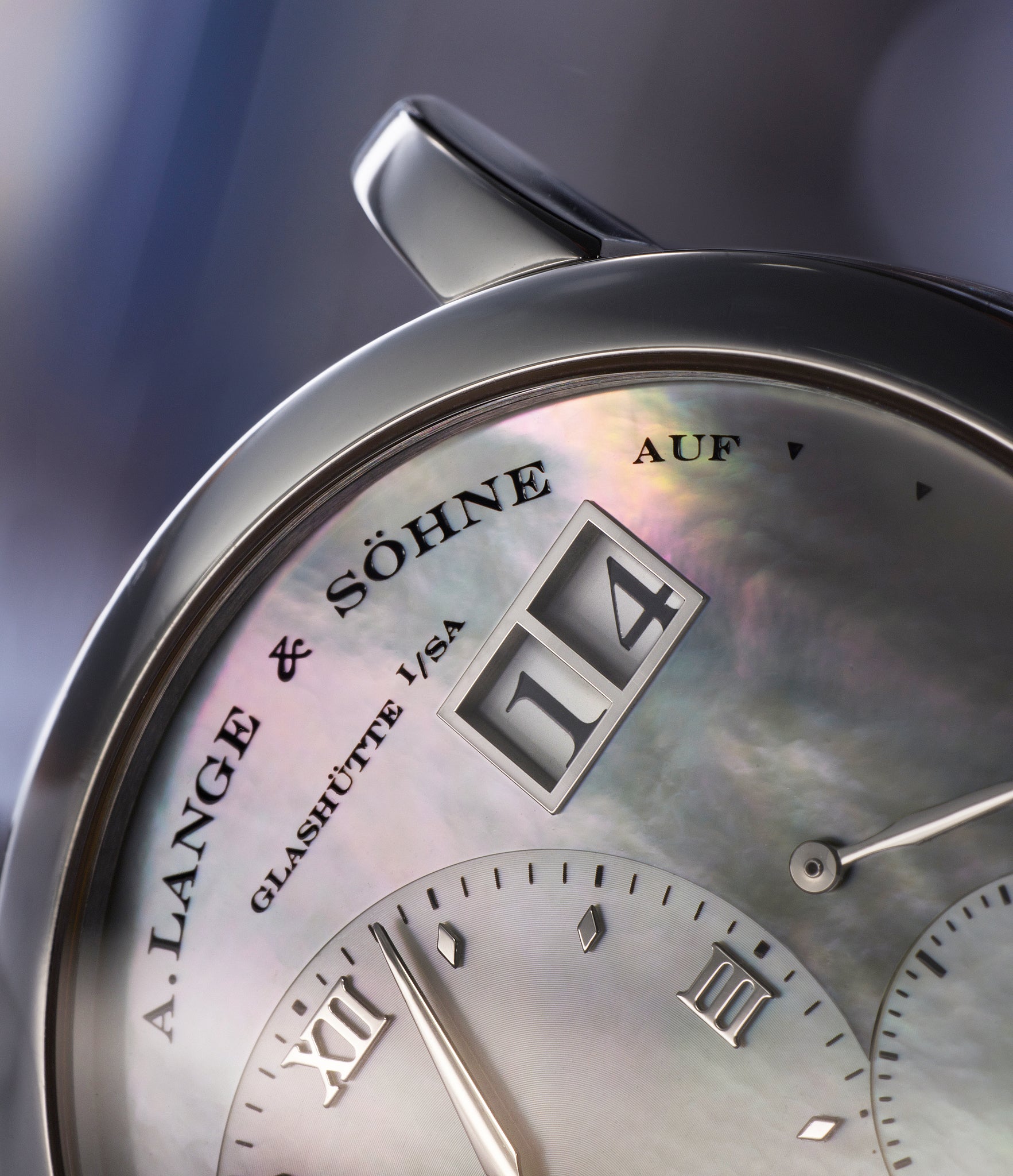 selling A. Lange & Söhne Lange 1 Soirée 110.029 White Gold preowned watch at A Collected Man London