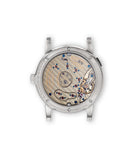 caseback A. Lange & Söhne Lange 1 Soirée 110.029 White Gold preowned watch at A Collected Man London