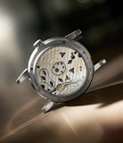 caseback A. Lange & Söhne Lange 1 “Soirée” Dubail Edition 110.049 White Gold preowned watch at A Collected Man London