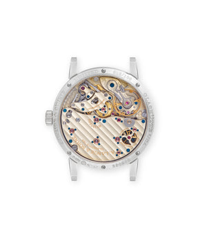 caseback buy A. Lange & Söhne Richard Lange Jumping Seconds  Platinum preowned watch at A Collected Man London