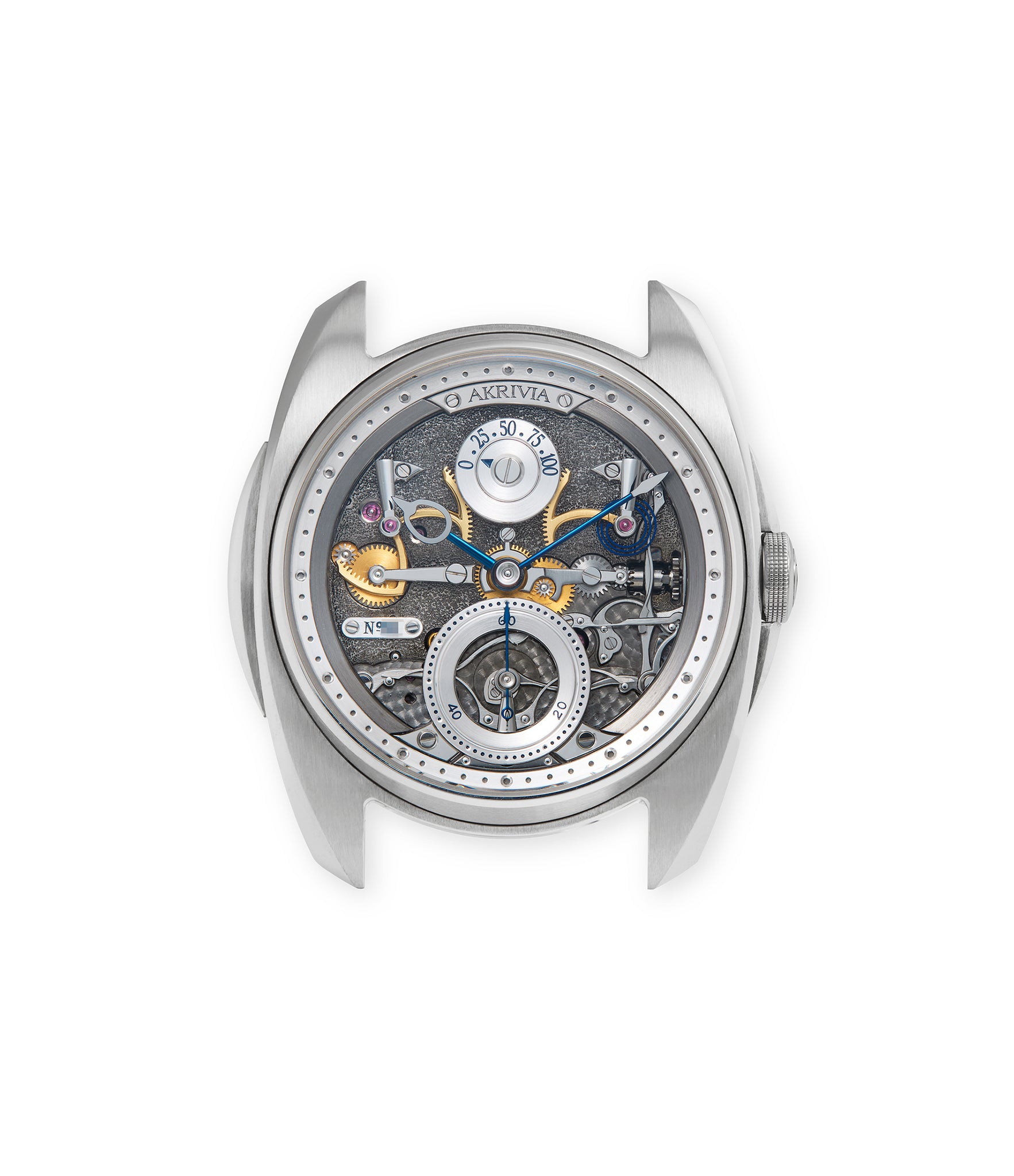 rare AKRIVIA AK-06  Stainless Steel preowned watch at A Collected Man London