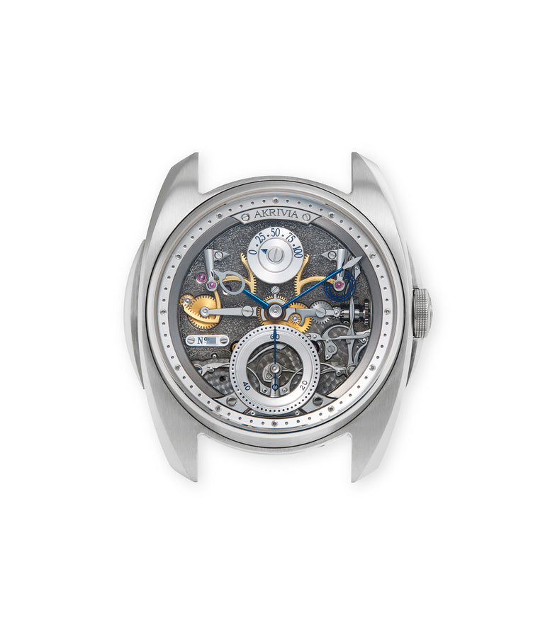 rare AKRIVIA AK-06  Stainless Steel preowned watch at A Collected Man London