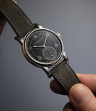 independent watchmaker Rexhep Rexhepi Chronomètre Contemporain II  Platinum preowned watch at A Collected Man London