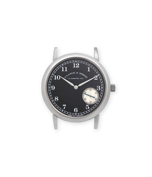 buy A. Lange & Söhne 1815 Side Step Wempe 222.049 Platinum preowned watch at A Collected Man London
