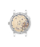 caseback A. Lange & Söhne Grand Lange 1 Lumen 117.035 Platinum preowned watch at A Collected Man London