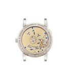 caseback A. Lange & Söhne Lange 1 101.050  preowned watch at A Collected Man London