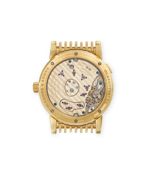 caseback A. Lange & Söhne Lange 1 151.021 Yellow Gold preowned watch at A Collected Man London