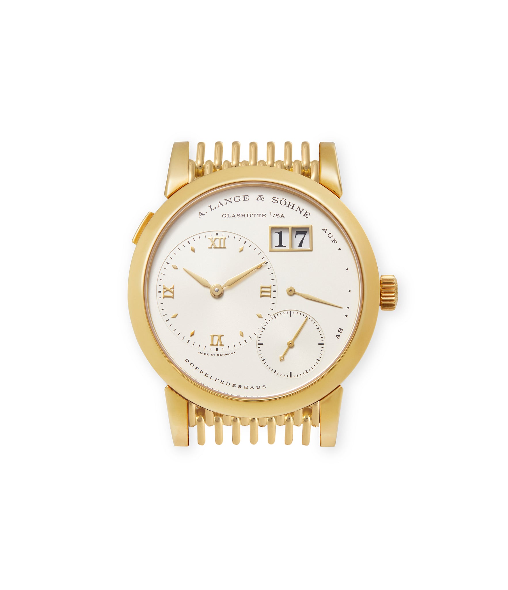 buy A. Lange & Söhne Lange 1 151.021 Yellow Gold preowned watch at A Collected Man London
