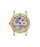 caseback independent watchmaker A. Lange & Söhne Pour le Mérite  701.001 Yellow Gold preowned watch at A Collected Man London