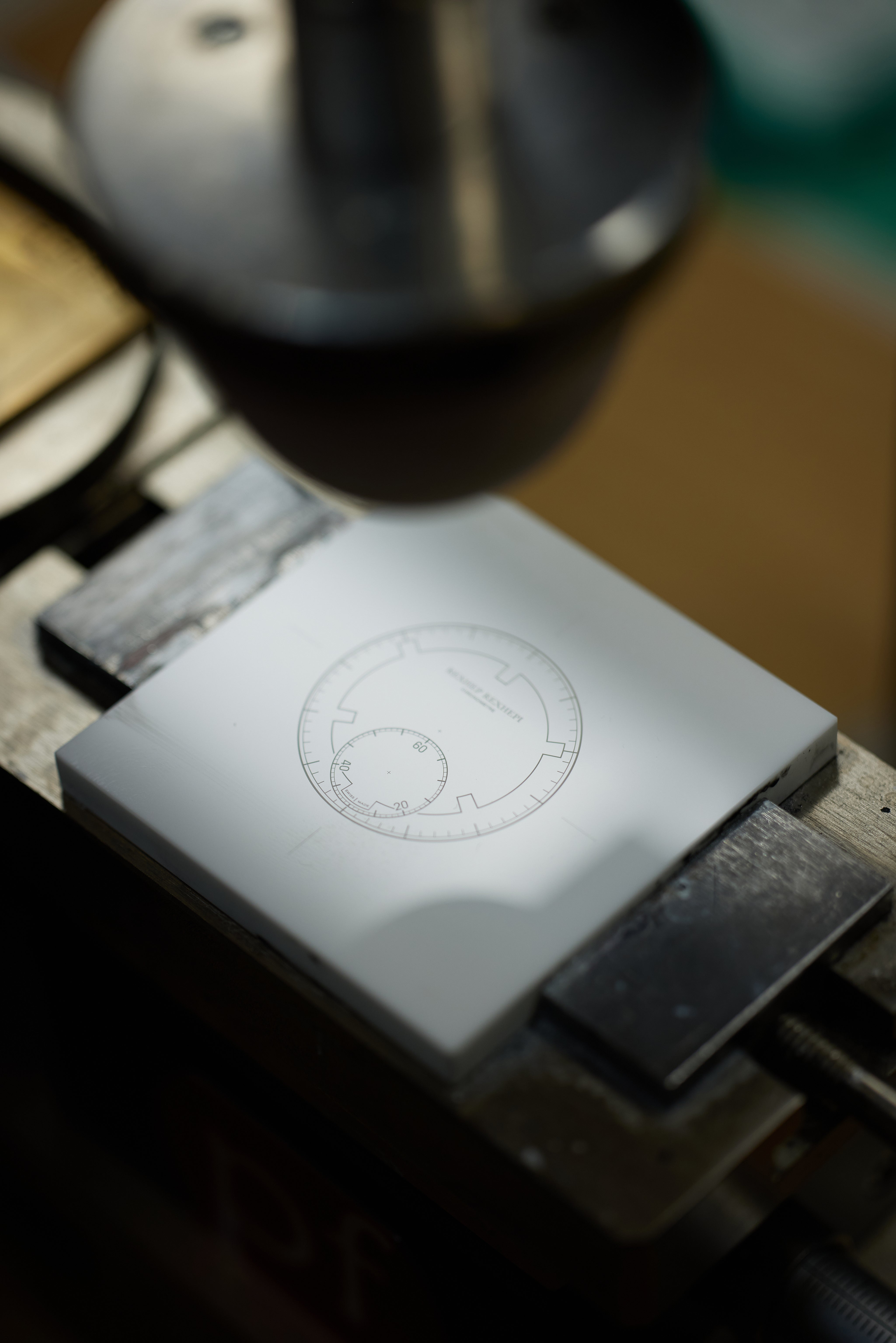 Engraving | Read In practice: Enamel dials at Émailleurs de la Cité | A Collected Man articles