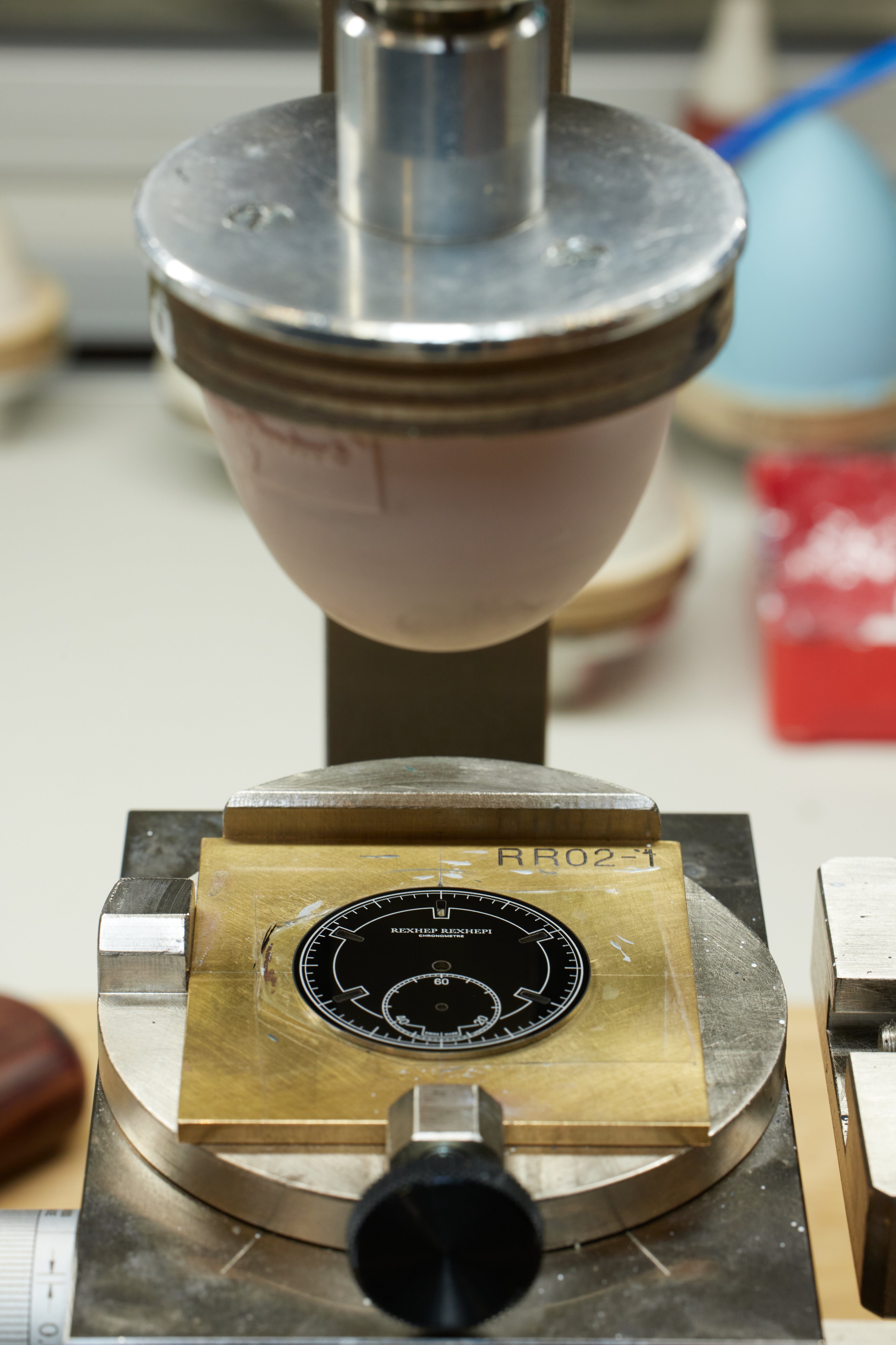Stamping | Polishing | Read In practice: Enamel dials at Émailleurs de la Cité | A Collected Man articles
