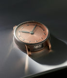 Andersen Genève Date Discrete  Rose & White Gold preowned watch at A Collected Man London