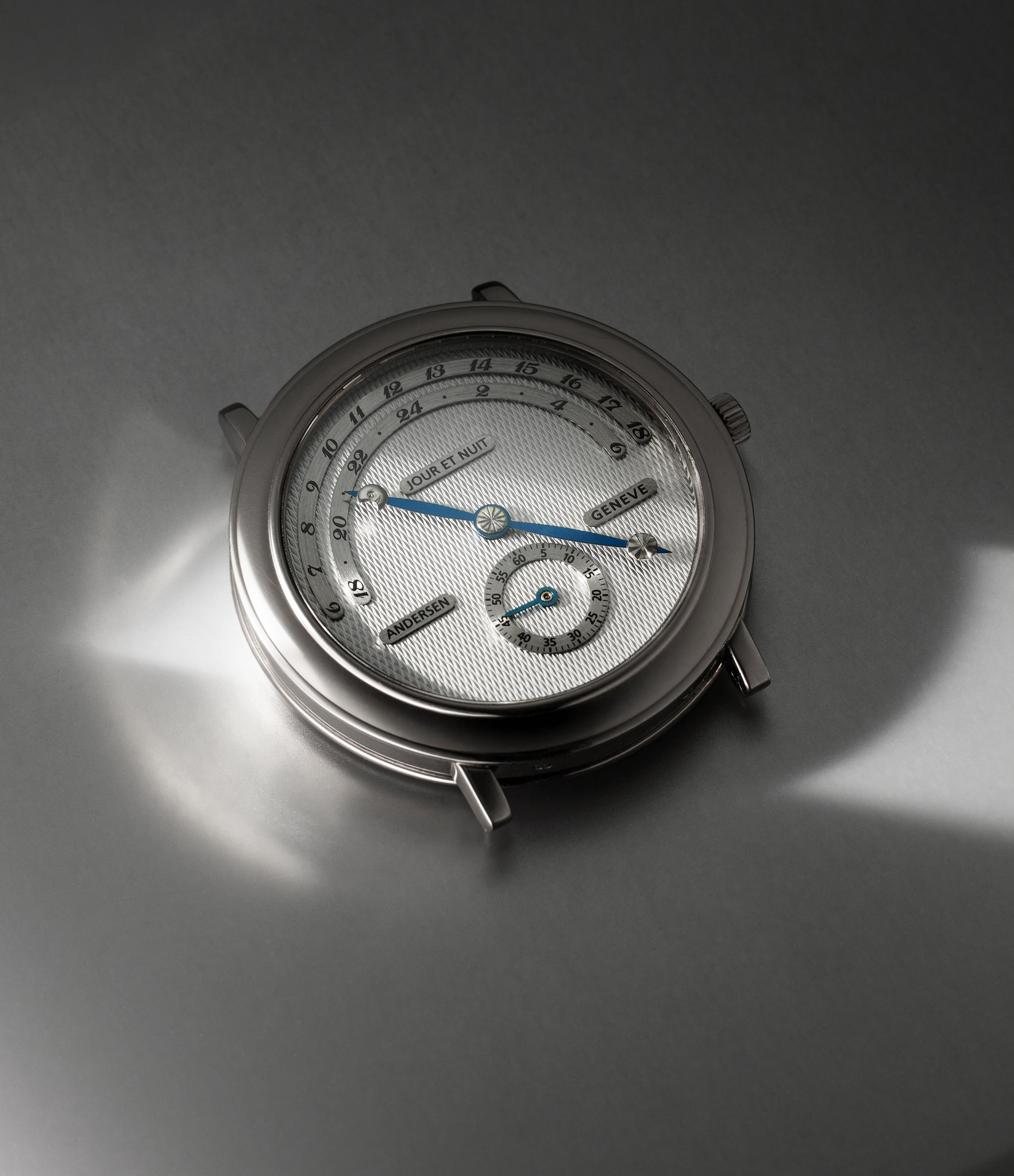 Andersen Genève Jour et Nuit 573 White Gold preowned watch at A Collected Man London