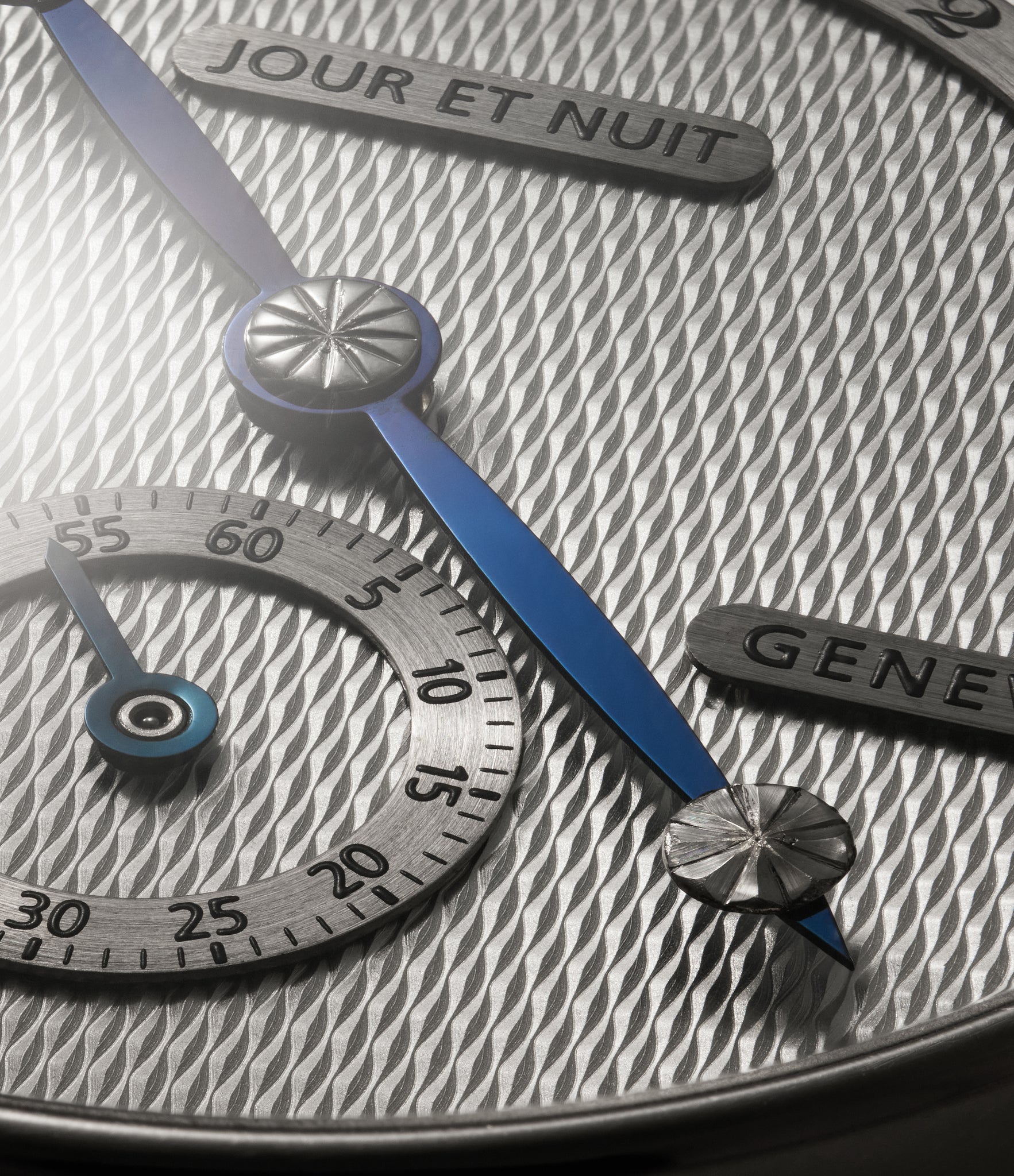 Rare Andersen Genève Jour et Nuit 573 White Gold preowned watch at A Collected Man London