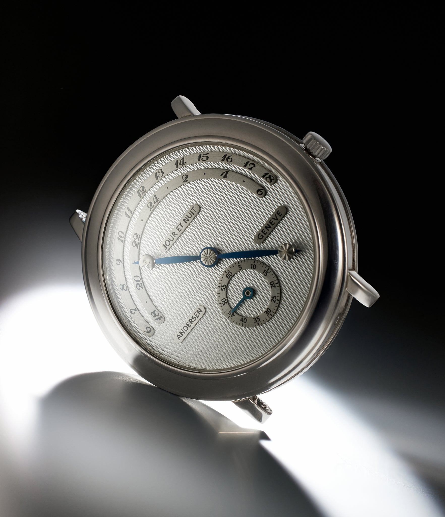 buy Andersn Genève Jour et Nuit 573 White Gold preowned watch at A Collected Man London
