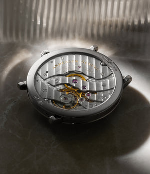 caseback Andersen Genève Jour et Nuit 573 White Gold preowned watch at A Collected Man London
