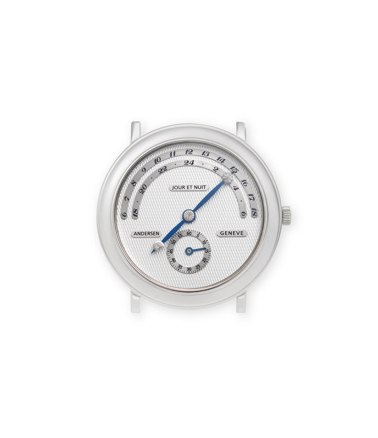 buy Andersn Genève Jour et Nuit 573 White Gold preowned watch at A Collected Man London
