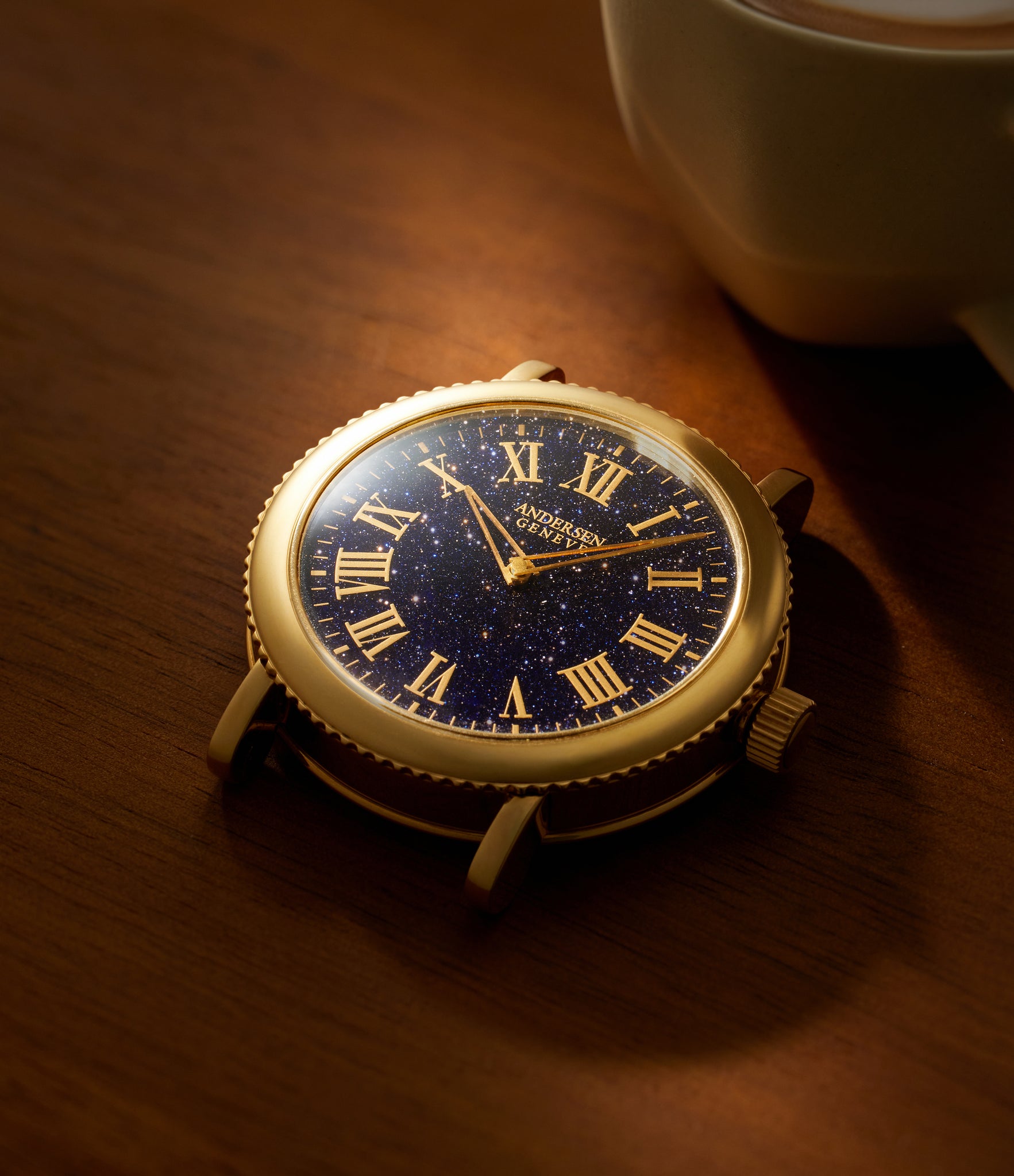 Andersen Genève Minute Repeater  Yellow Gold preowned watch at A Collected Man London